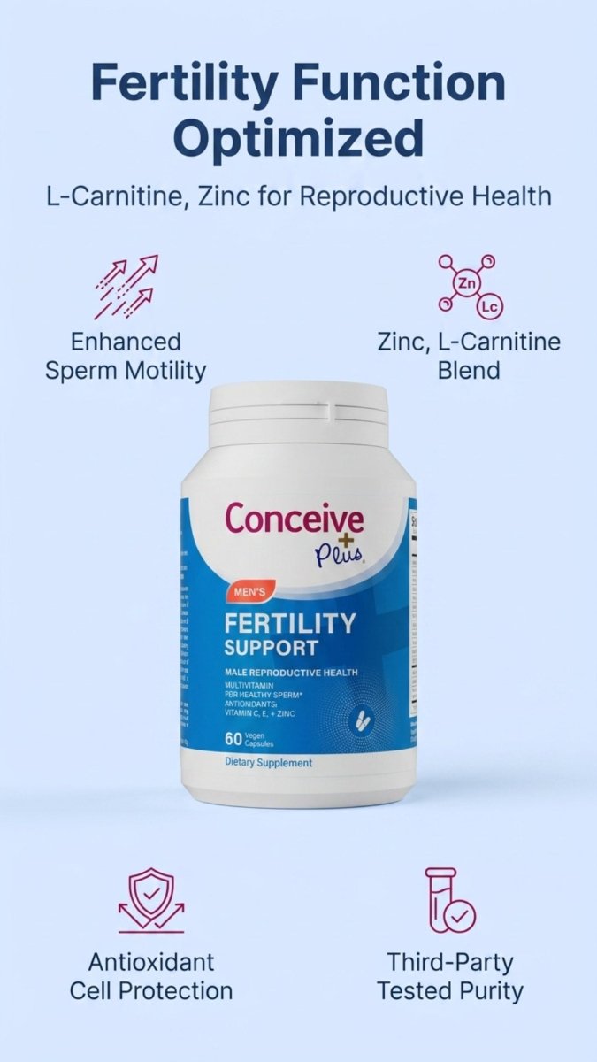 Male Fertility Supplements: A Science-Backed Guide for Men Trying to Conceive - Conceive Plus® Europe