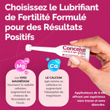 Conceive Plus Lubrifiant de fertilité, applicateurs pré-remplis (FR) - Lubrifiant compatible fertilité