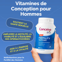 Conceive Plus Ondersteuning voor Mannen (FR) - Ondersteuning voor Mannen - 60 Capsules