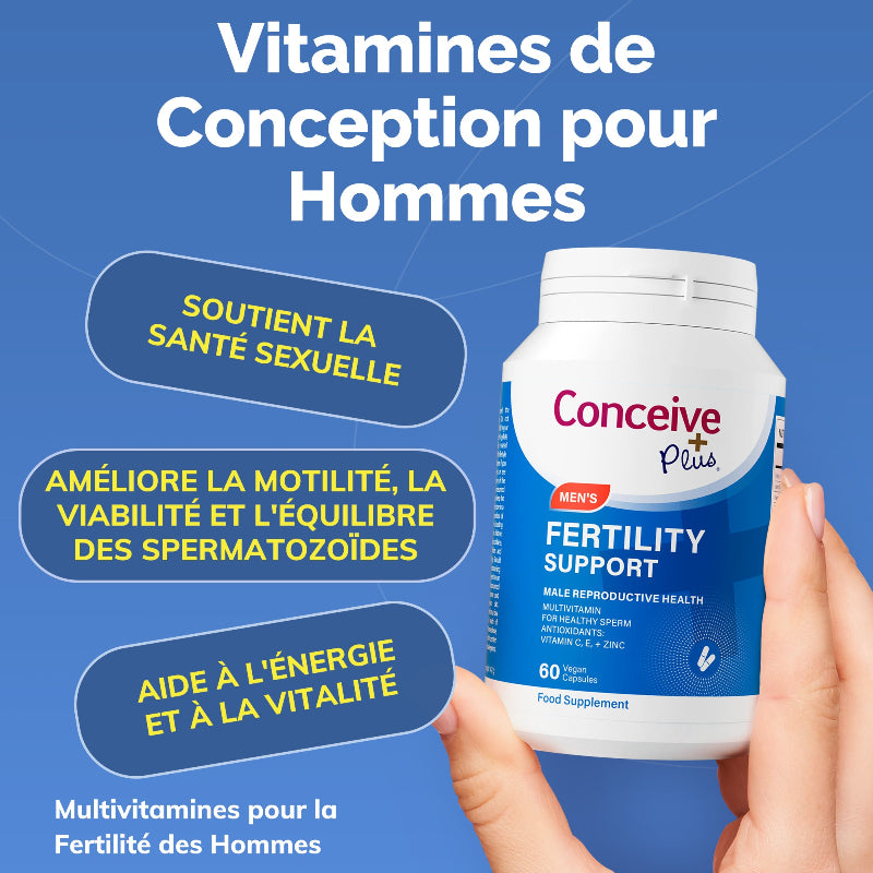 Conceive Plus Ondersteuning voor Mannen (FR) - Ondersteuning voor Mannen - 60 Capsules