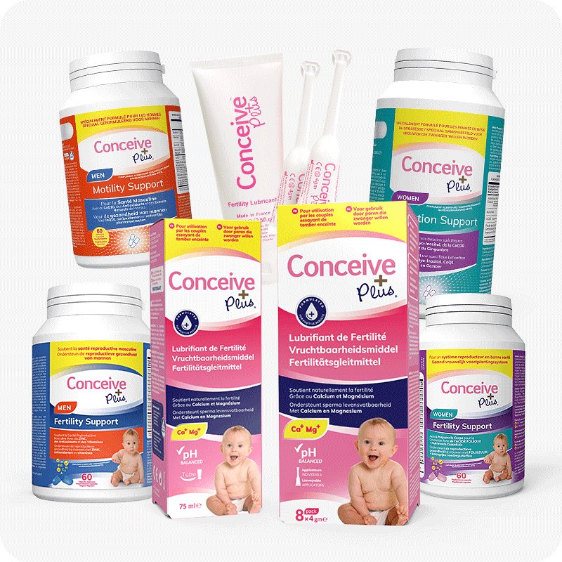 Conception Support Pack Conceive Plus Belgium | Fertility Products Helping Couples Get Pregnant ...