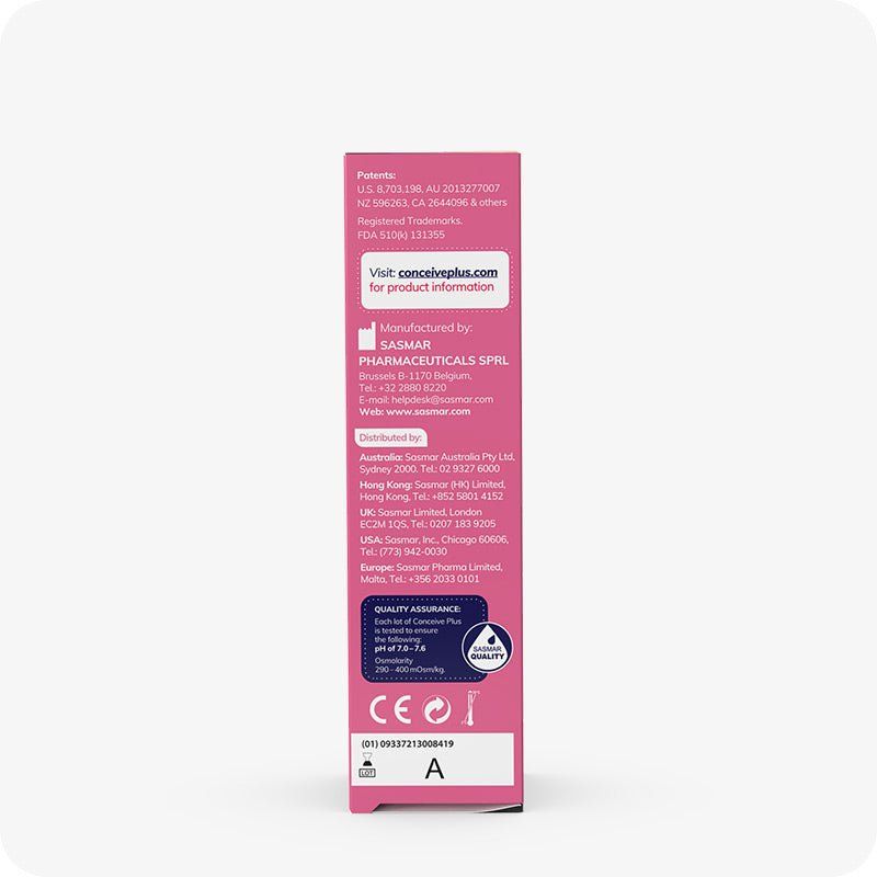 TRY ME SIZE - Fertility Lubricant - Conceive Plus Europe