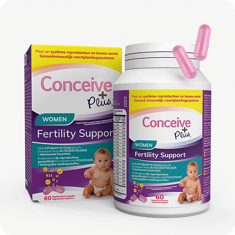 Women's Fertility Support + Applicators (FR) - Conceive Plus Europe